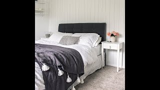 DIY Upholstered Headboard by Clever Poppy [upl. by Alford]