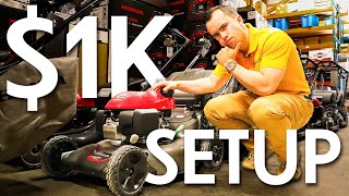 How To Start A Lawn Care Business With 1000 Setup [upl. by Nancey]