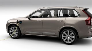 2015 Volvo XC90 T8 Twin Engine  Сharging the hybrid battery [upl. by Dett]