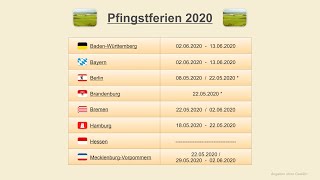 Pfingstferien 2020 [upl. by Laurinda]