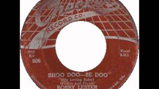 Bobby Lester amp The Moonlighters  So all alone  Shoo doo be doo  Checker 806  1954 [upl. by Netsud]