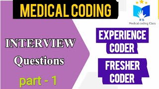 Experience Medical coder Interview Questions  Fresher  Experience interview Questions  cpc [upl. by Gristede699]