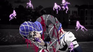 ジョジョ Mista And Giorno vs Ghiaccio 『FINAL』 [upl. by Beata36]