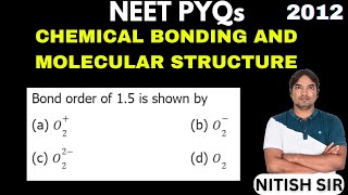 Bond order of 15 is shown by [upl. by Suiradal]