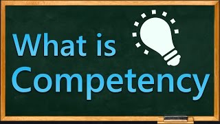 What is Competency  What are Key Competencies  Education Terminology  SimplyInfonet [upl. by Argela661]