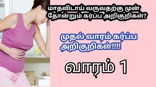 1Week pregnancy symptoms tamil முதுகு வலிஇப்படி இருந்தால் கர்ப்பம் உறுதி ஆகும் [upl. by Aynotal115]