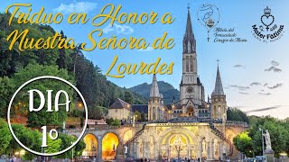 Día 1  Triduo en Honor a Nuestra Señora de Lourdes [upl. by Aryahay320]