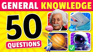 How Good is Your General Knowledge Take This 50Question Quiz To Find Out [upl. by Anaes775]