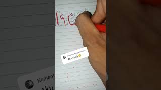 Tulis nama SHEELY ‼️shortsvideo art fauziagus04 drawing shortsviral fypシ゚viral [upl. by Sualkin470]