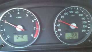 Ford Mondeo MK3 18 125KMBHP 0100 kmh acceleration [upl. by Ataynek]