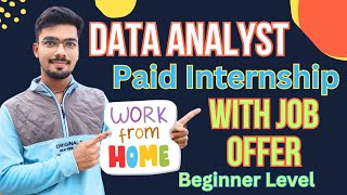 Data Analyst Internships  Internship with job offer  Internships for college students [upl. by Tamanaha]