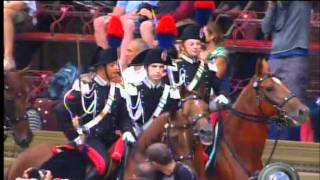 Palio 02072011  Carica dei Carabinieri [upl. by Milla]