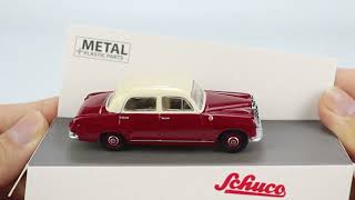 Schuco 164 MercedesBenz 180 D redbeige 452034200 diecast car model available now [upl. by Ponzo34]