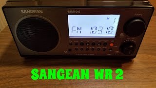 Sangean WR2 REVIEW [upl. by Rinum]