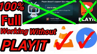 Vidmate playit problemVidmate doesnt support This video FormatVidmate player problemVidmate plyr [upl. by Arednaxela]