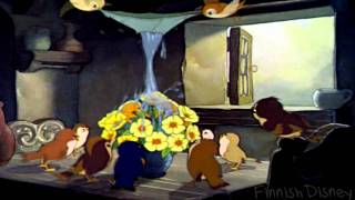 Snow White amp the Seven Dwarfs  Whistle While You Work FINNISH w Lyrics [upl. by Greysun]