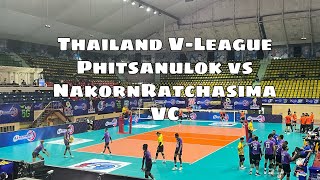 TVL exciting set SemiFinals Phitsanulok vs NakornRatchasima VC thailandvolleyball [upl. by Nnylaf]