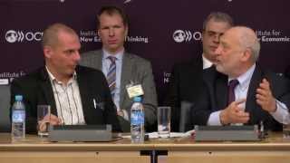 Yanis Varoufakis and Joseph Stiglitz [upl. by Assilanna]