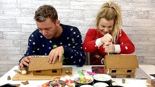 ❊ Julfix med Jocke amp Jonna │ Avsnitt 3 Pepparkakshuschallenge ❊ [upl. by Ahsirtal]