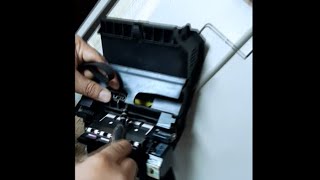 HP designjet 500 plotter belt replacement [upl. by Damiani]