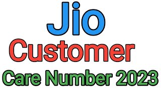 Jio Customer Care Number 2023  How To Call Jio Customer Care [upl. by Keese]