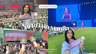 IU HEREH World Tour Concert in Manila 2024  PHILIPPINES [upl. by Anitnatsnok]