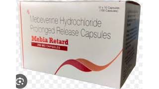 Mebia Retard Capsules Mebeverine Hydrochloride Prolonged Release Capsules [upl. by Eedyak]