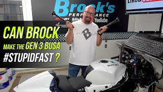 Can Brock make a Gen 3 Suzuki Hayabusa stupidfast [upl. by Zetrauq]