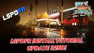 LSPDFR New Update Tutorial   For GTA V Version 3528  2024 [upl. by Akehsal]