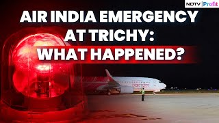 What Is The Air India Express Emergency At Trichy Airport  What Is Belly Landing [upl. by Dyrrej]