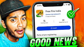 WHY FREE FIRE INDIA REMOVED  GOOD NEWS✅ [upl. by Euqinaj]