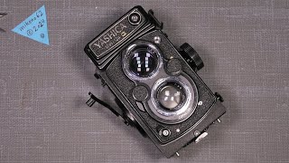 Dust on lens elements In Yashica MAT 124 G [upl. by Denton]