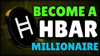 How Much HBAR to Become a Crypto Millionaire Hedera HBAR Price Prediction [upl. by Sukramal]