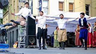 33rd Antipodes Greek Festival  Cretan Brotherhood PreSenior Dance Group  Pentozali [upl. by Masha660]