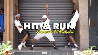 Shenseea  Hit amp Run Official Dance Video ft Masicka Di Genius  Dance Republic Africa [upl. by Brandi21]