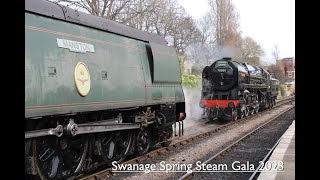 Swanage Railway Spring Steam Gala 2023 [upl. by Robillard]