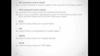 08 Infomatica MDM 10  Infrastructure Tables [upl. by Dorin]