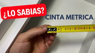 Aprende a medir correctamente Flexómetro Cinta Métrica [upl. by Ayel]