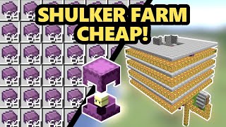 Easy amp CHEAP Shulker Farm in Minecraft 121 [upl. by Aiotal716]