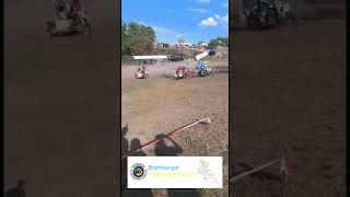 Seitenwagen  Motocross in Bramberg 2022  was für eine geile Show  Gespannrennen Veteranen [upl. by Endo]