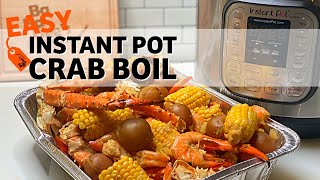 How to Make Easy Instant Pot Crab Boil [upl. by Hasty]