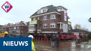 Alphense villa van 650 ton in mum van tijd verplaatst  OMROEP WEST [upl. by Anilocin539]