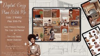 Digital Plan With Me September Weekly The Cozy Life Planner digitalplanning ipadplanner [upl. by Saltsman]