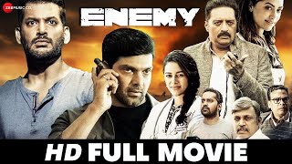 Enemy  Vishal Arya Mirnalini Ravi Mamta Mohandas Prakash Raj  South Dubbed Full Movie [upl. by Jerrold847]