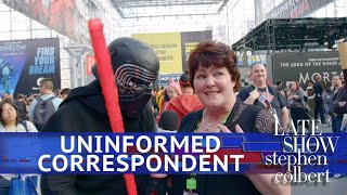 Uninformed Correspondent Bootsie Hits Comic Con [upl. by Yellac]