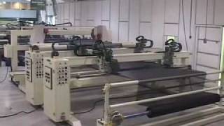 Automated Mesh Fabric Welder for Tarps Screens amp Covers l M100 [upl. by Von]