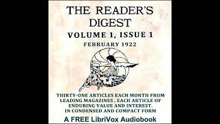 The Readers Digest Volume 1 Issue 1 by Various read by Various  Full Audio Book [upl. by Nell]