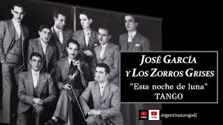 JOSÉ GARCÍA Y LOS ZORROS GRISES ESTA NOCHE DE LUNA TANGO [upl. by Nyliram]