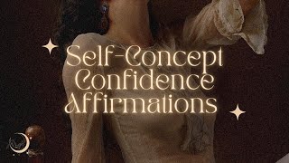 5Minute POWERFUL Confidence Affirmations  Attract Your Desires with SelfConcept [upl. by Dreher799]