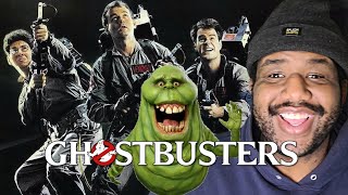 FIRST TIME WATCHING GHOSTBUSTERS 1984 [upl. by Lekzehcey]